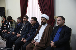 دیدار رئیس و مدیران بنیاد مستضعفان با سید حسن خمینی