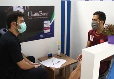 حضور بازیکنان پرسپولیس در ایفمارک
