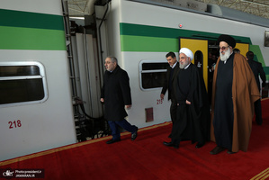 افتتاح مترو شهر جدید هشتگرد با حضور رئیس جمهور