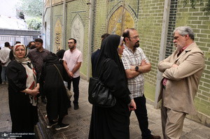 مرحله دوم انتخابات ریاست جمهوری چهاردهم در حسینیه جماران - 4