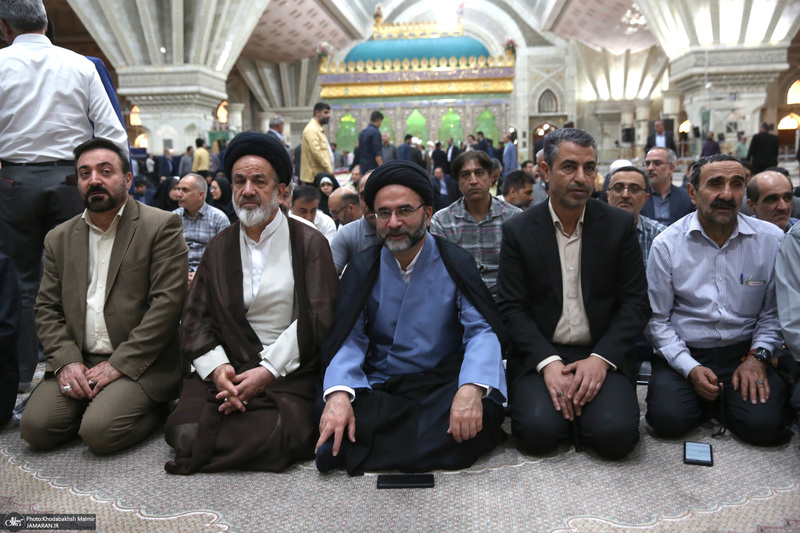 مراسم تجدیدمیثاق دانشگاهیان با آرمان‌های امام خمینی (س)