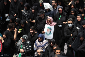 مراسم تشییع شهدای جنگ تحمیلی رژیم صهیونیستی در تهران-6