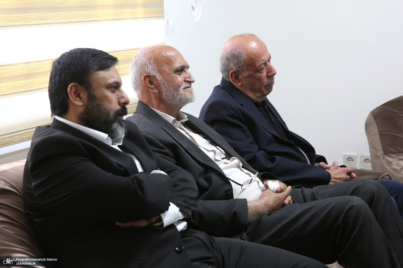 دیدار مدیران سابق تیم های پرسپولیس و استقلال با سید حسن خمینی