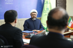 مراسم تکریم و معارفه معاون فرهنگی موسسه تنظیم و نشر آثار امام خمینی (س)