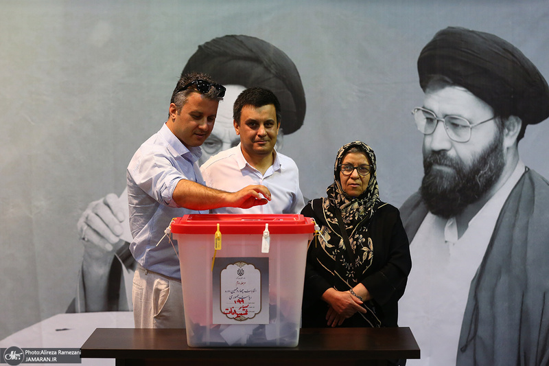 مرحله دوم انتخابات ریاست جمهوری چهاردهم در حسینیه جماران - 6