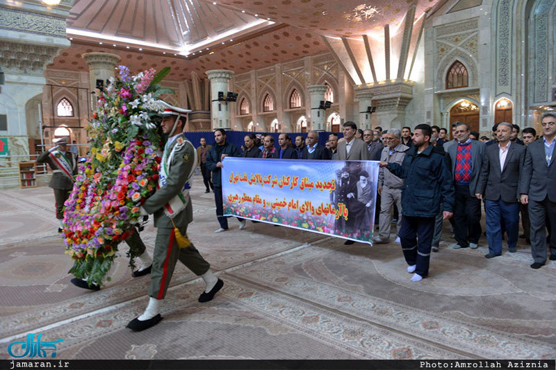 تجدید میثاق اصناف، نهادها، سازمان ها و اقشار مختلف مردم با آرمان های امام خمینی(س) 