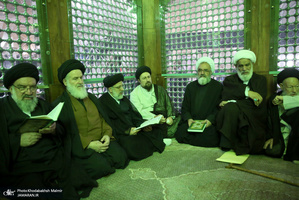 تجدید میثاق هیأت رئیسه و اعضای مجلس خبرگان رهبری با آرمان های امام خمینی(س)