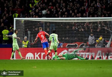 شب تلخ بارسلونا در مادرید با جشنواره گل اتلتیکو