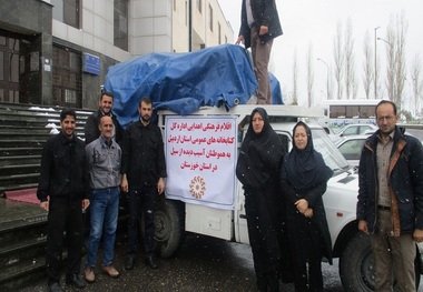 محموله کمک های فرهنگی از اردبیل به مناطق سیل زده ارسال شد