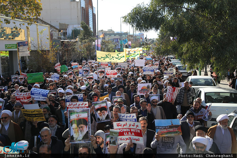 راهپیمایی ضد صهیونیستی پس از نماز جمعه‌ قم