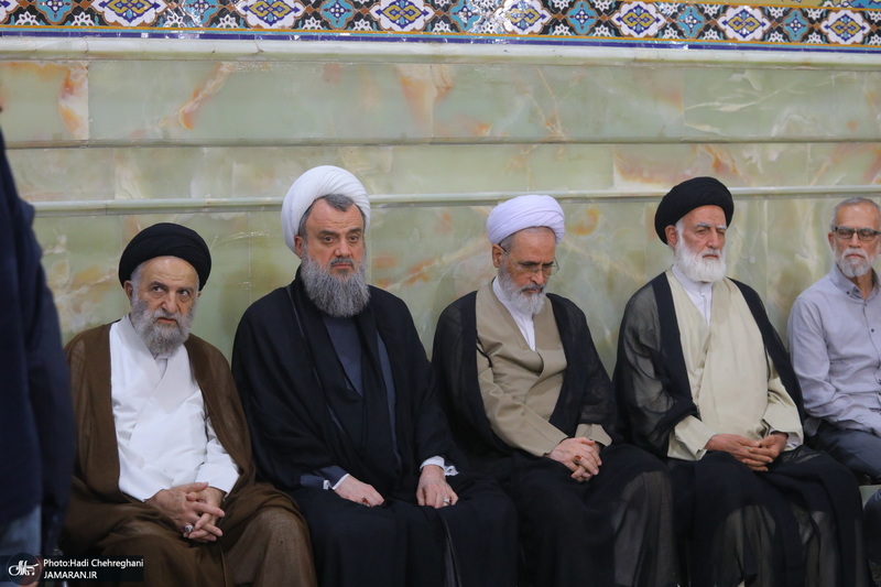 مراسم تشییع مرحوم استاد محمد حسین حشمت‌پور‎