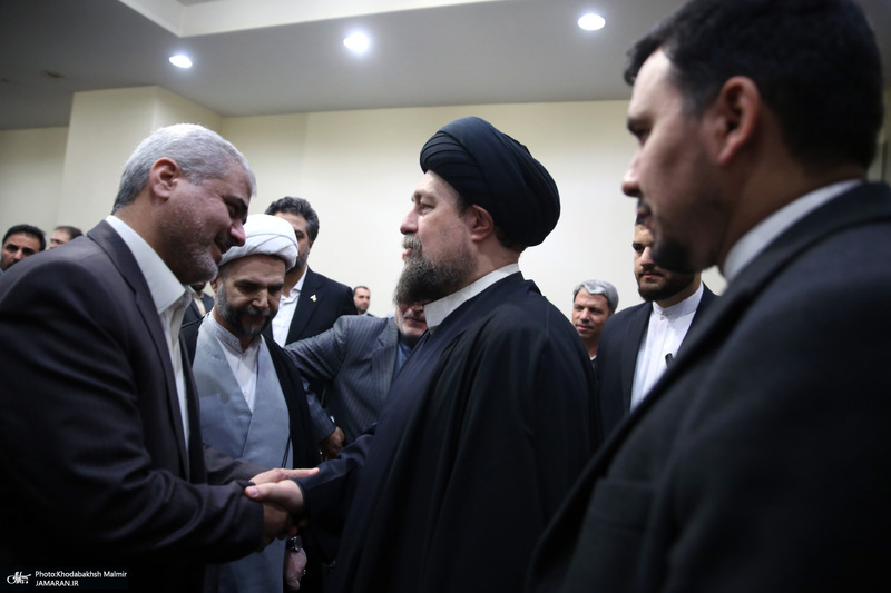 دیدار قضات جدیدالورود کشور با سید حسن خمینی