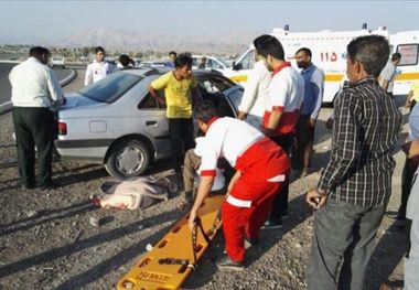 امدار سانی به ۹ مصدوم حوادث در قزوین