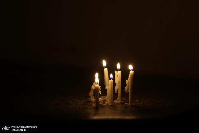 مراسم شام غریبان در میدان امام حسین (ع)