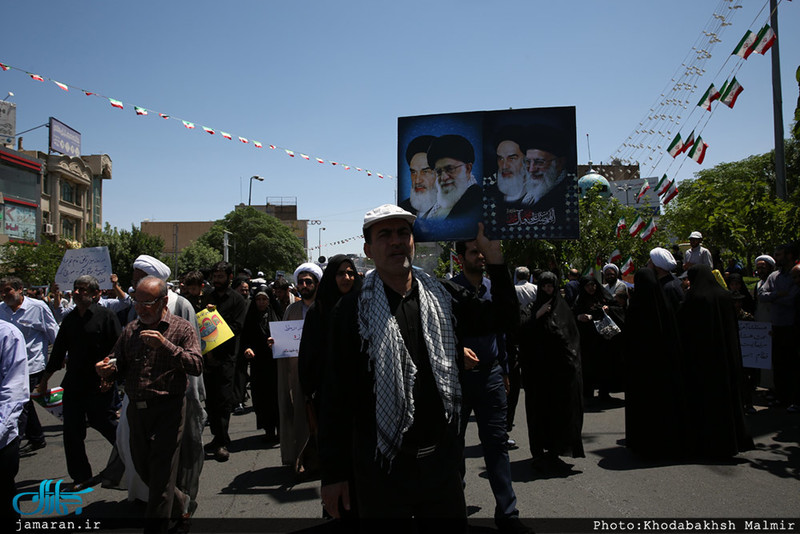 راهپیمایی با شکوه روز جهانی قدس در قم