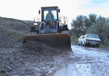 راه ارتباطی دو روستای سیل‌زده ارومیه همچنان بسته ‌است‌