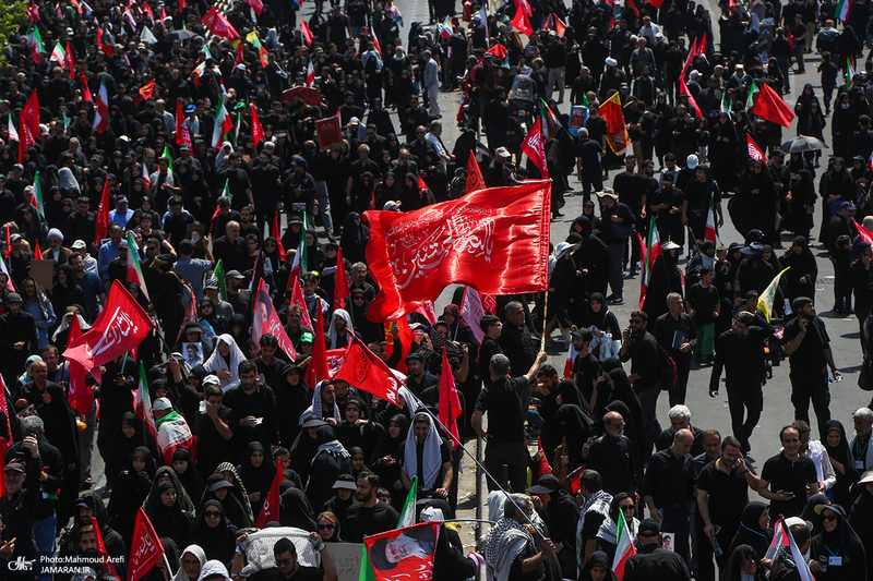 مراسم تشییع پیکر مطهر رهبر شهید انقلاب در تهران -6