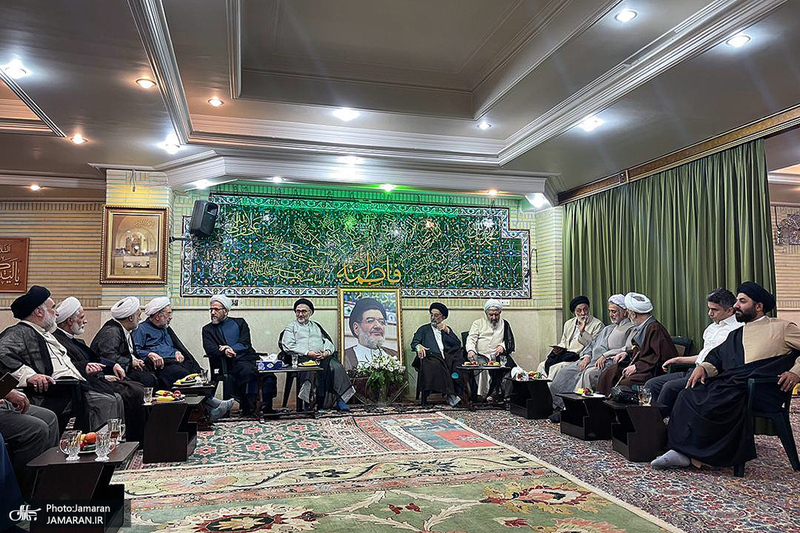 گردهمایی اعضای مجمع روحانیون مبارز در پاسداشت سيد علی اكبر محتشمی پور