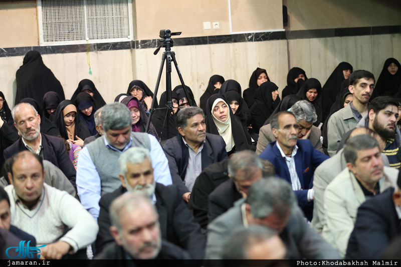 مراسم سالگرد شهدای گردان علی اکبر (ع) در حسینیه جماران 