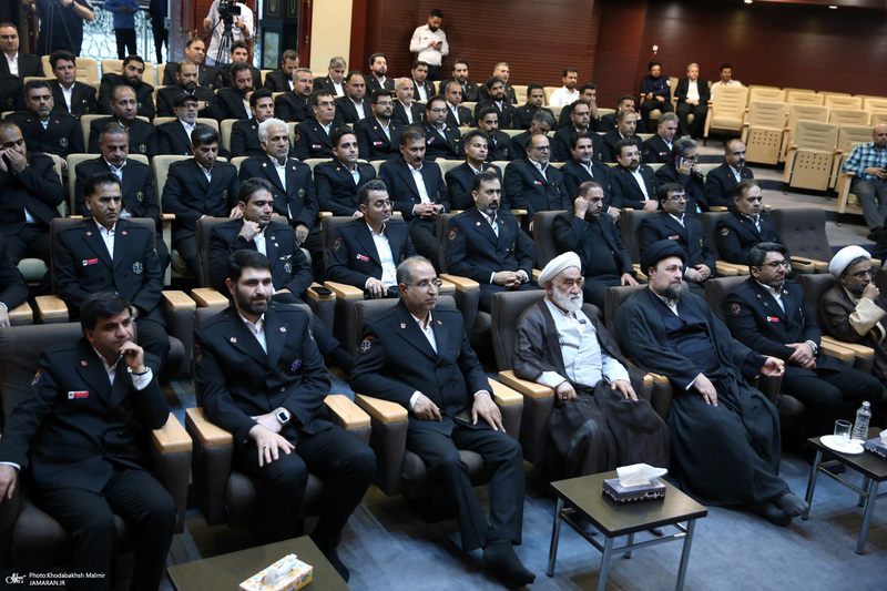 دیدار مدیران اورژانس استان تهران با سید حسن خمینی