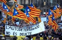 تظاهرات بارسلون