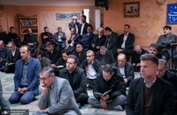 مراسم یادبود مادر دکتر ابوالفضل سروش در دانشگاه علوم پزشکی تهران + تصاویر