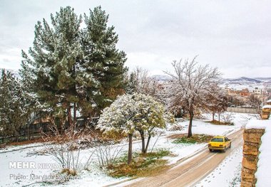 هوای بهاری اردبیل زمستانی شد  بارش برف در راه است