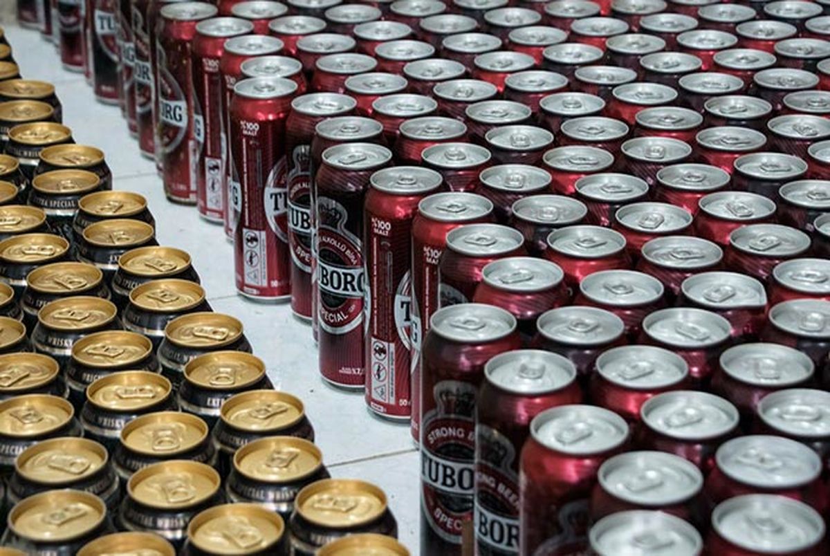 بیش از 340 لیتر مشروبات الکلی در جهرم کشف شد