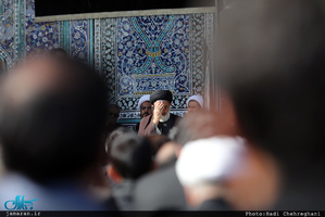  عزاداری شهادت حضرت علی ابن موسی الرضا(ع) در حرم مطهر حضرت معصومه(س)