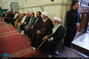 مراسم ختم آیت الله حائری شیرازی(ره) در مدرسه عالی شهید مطهری 