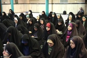 اردوی بانوان فعال فرهنگی استان زنجان (مکتب امام ) در حسینیه جماران