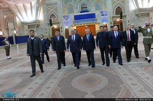 ادای احترام رئیس شورای جمهوری ملی بلاروس به مقام شامخ بنیانگذار جمهوری اسلامی ایران