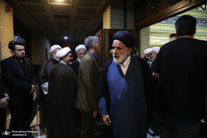 مراسم ختم مادر حجت الاسلام و المسلمین قمی