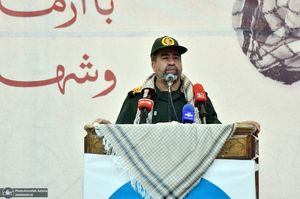 تجدید میثاق بسیجیان با آرمان‌های امام خمینی (س)