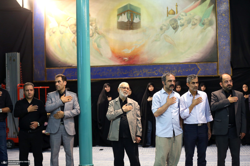 مراسم عزاداری کارکنان موسسه تنظیم و نشر آثار امام خمینی (س) به مناسبت دهه اول محرم