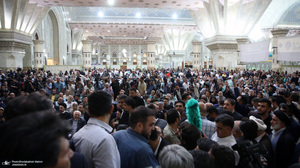 تقدیر از حضور مردم با حضور رئیس جمهور منتخب مسعود پزشکیان