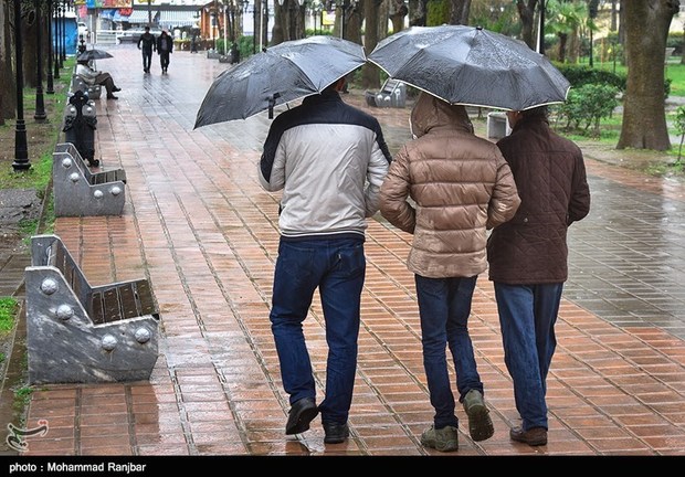 بارش پراکنده برخی مناطق اردبیل را فرا می‌گیرد