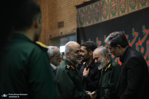 مراسم گرامیداشت سرداران غلامرضا محرابی و مهدی ربانی