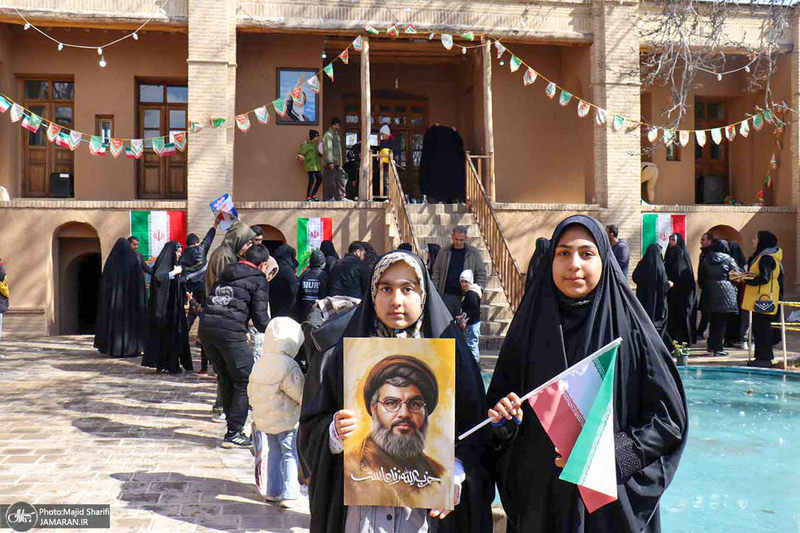 راهپیمایی باشکوه 22 بهمن در خمین