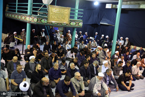 مراسم چهلمین روز در گذشت  آیت الله صانعی در حسینیه جماران  2