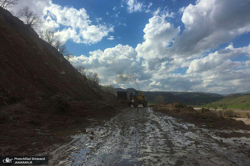 خسارات سیل به شهر کوهدشت و روستاهای بخش شاهیوند شهرستان چگینی