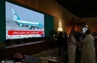 تصاویری از استقبال بن‌سلمان از ترامپ در فرودگاه ملک‌خالد ریاض (3)