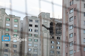 حمله رژیم صهیونیستی به مناطق مسکونی تهران + تصاویر