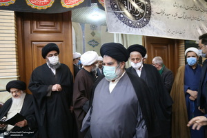 مراسم بزرگداشت همسر مرحوم آیت الله العظمی فاضل لنکرانی (ره)