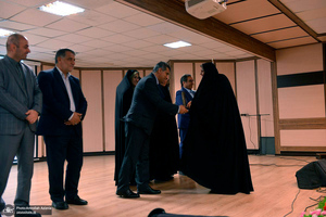 تجدید میثاق فرهنگیان منطقه 19اموزش و پرورش تهران با آرمان‌های حضرت امام (س)