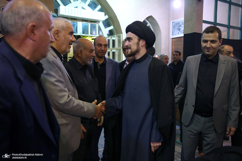 مراسم عزاداری هیئت جامعه اسلامی ورزشکاران در حسینیه جماران