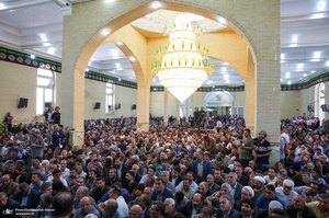 حضور سید حسن خمینی در روستای خیارج استان قزوین -3