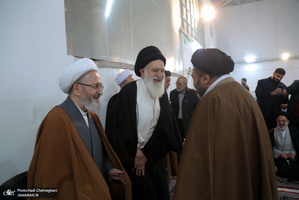 مراسم رونمایی از کتاب الفقاهه اثر آیت الله العظمی درچه ای  با حضور آیت الله سبحانی