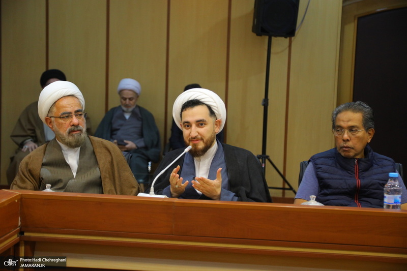 دیدار اساتید و روسای دانشگاه های کشورهای اسلامی با آیت الله العظمی جوادی آملی‎