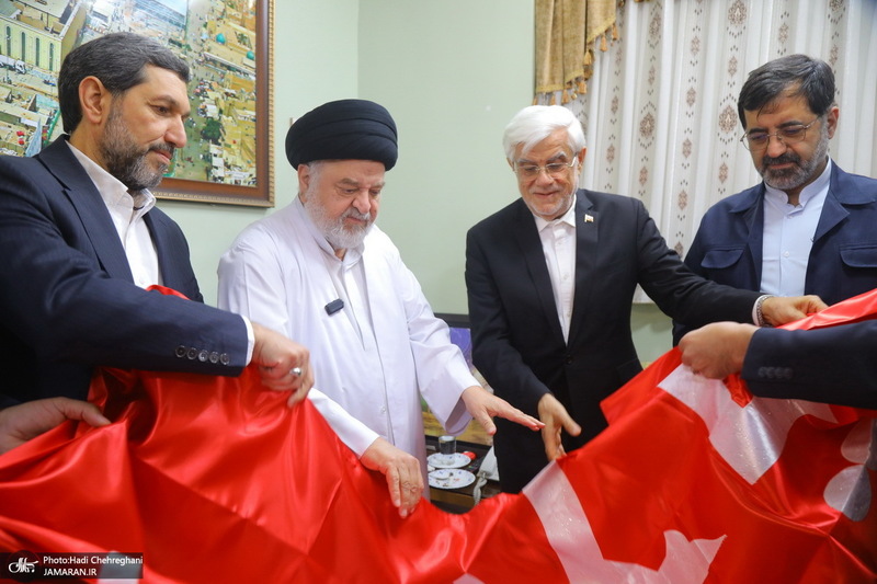 دومین روز سفر محمدرضا عارف به قم